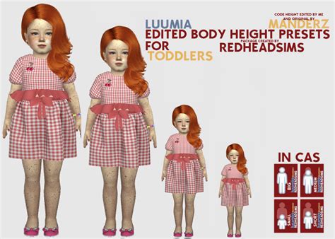 sims 4 height sliders|toddler height slider mod sims 4 download.